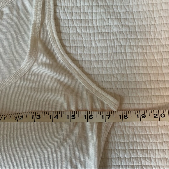 DKNY white loose tank top in white - Picture 10 of 11